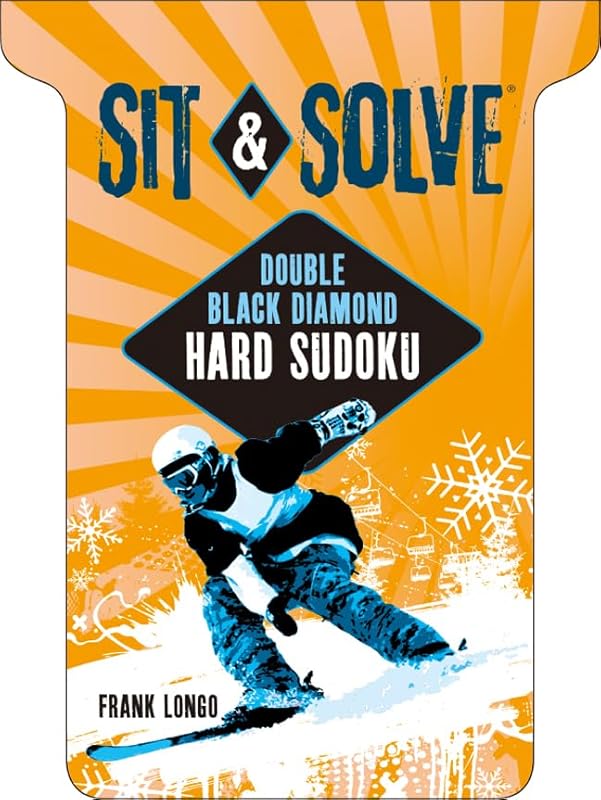 Sit & Solve® Double Black Diamond Hard Sudoku (Sit & Solve® Series) by Frank Longo