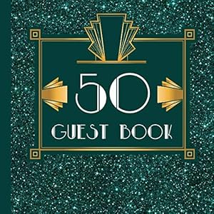 50 Guest Book: Teal Guest Book Includes Gift Tracker and Picture Pages to Create a Lasting Keepsake to Treasure Forever