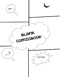 Blank Comic Book: Assortment of Templates, draw your own Comics by Pubelisher DJBOOK