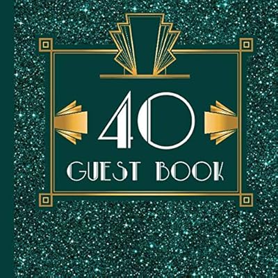 40 Guest Book: Teal Guest Book Includes Gift Tracker and Picture Pages to Create a Lasting Keepsake to Treasure Forever