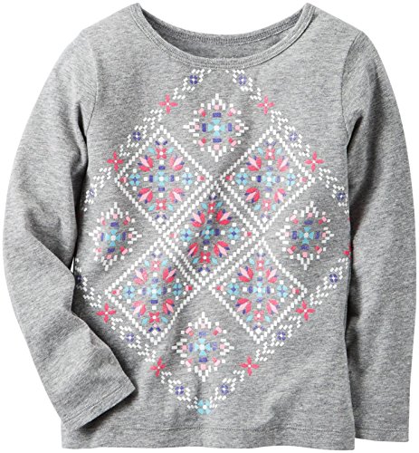 Carter's Print Glitter Tee