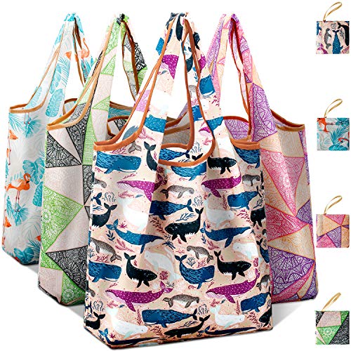 Algopix Similar Product 7 - Reusable Mesh Produce Bags Bulk 