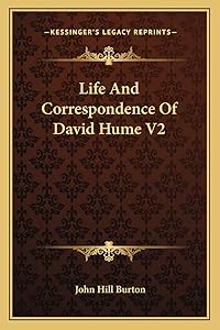 Life And Correspondence Of David Hume V2