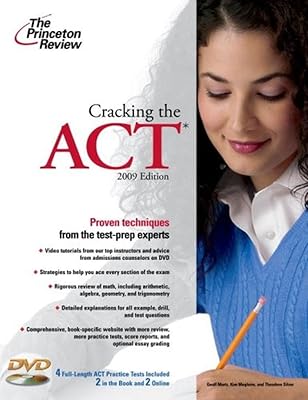 Cracking the ACT with DVD, 2009 Edition (College Test Preparation)