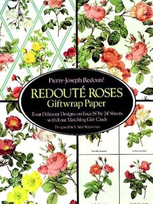 Redouté Roses Giftwrap Paper