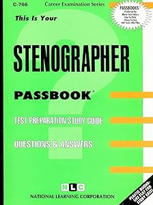 Stenographer(Passbooks) (Career Examination Series)