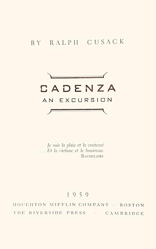 Cadenza by Ralph Cusack