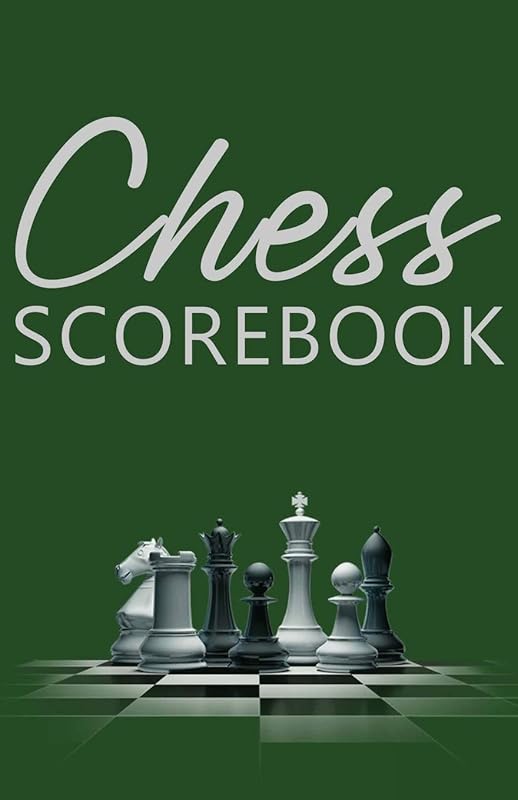 Chess Scorebook: Score Page and Moves Tracker Notebook, Chess Tournament Log Book, 100 Games with 62 Moves, Cream Paper, 5.5″ x 8.5″, 104 Pages by Future Proof Publishing