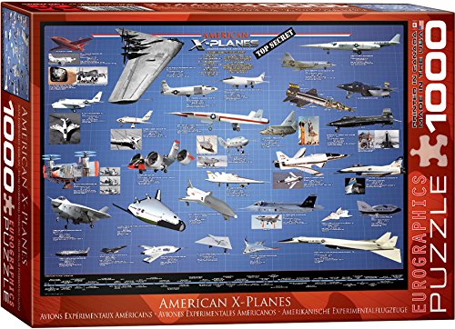 EuroGraphics American Aviation X Planes 1000 Piece Puzzle