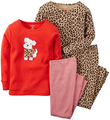 Carter's Baby Girls' 4 Piece PJ Set (Baby)