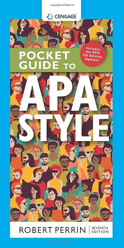 Pocket Guide to APA Style with APA 7e Updates (MindTap Course List) by Robert Perrin