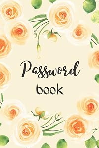 Password Book: Small Password Journal and Alphabetical Tabs, Password Organizer and Password Logbook by RED LB Publisher