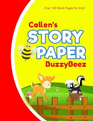 Callen: Story Book | Kids Large Blank Pre-K Primary Draw & Write Storybook Handwriting Paper | Drawing Tale Writing Practice Pages for Boys | Use ... Farm Farmland | Personalized Name Initial C