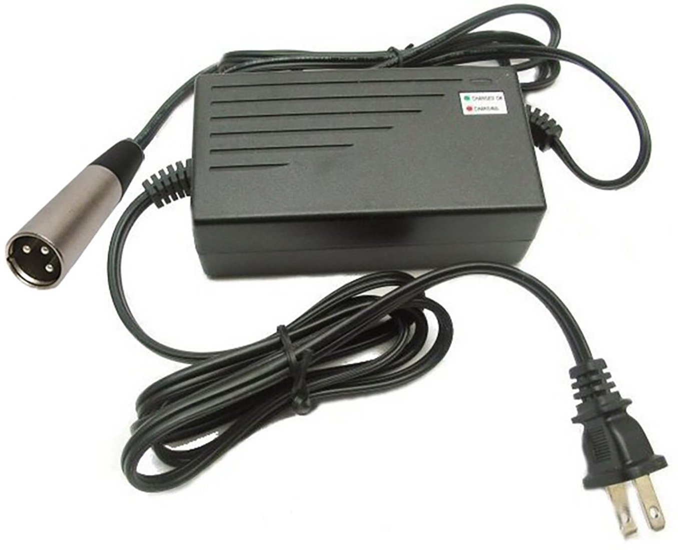 

LotFancy New 24V 2A 2000mA Electric Bike Motor Scooter Battery Charger Power Supply Adapter For Pride Mobility (EA1065 replacement)