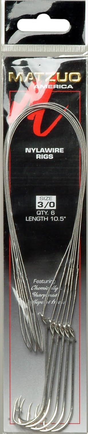 

Matzuo - Matzuo Nyla Wre Leader with Hook 3/0 Pack