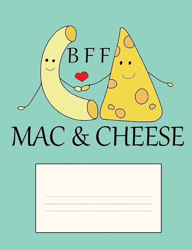 BFF Mac & Cheese: Best Friends Forever Composition - Dot Grid by Cute&Funny Food