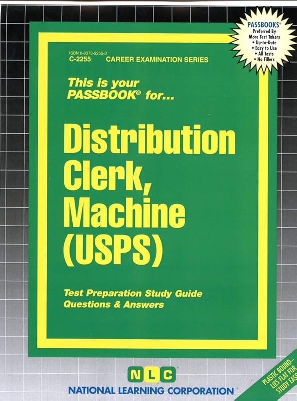 Distribution Clerk, Machine (U.S.P.S.) (Career Examination Series) by National Learning Corporation