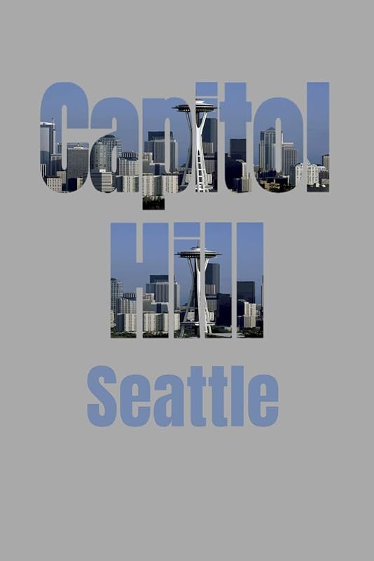 Capitol Hill: Seattle Neighborhood Skyline by Seattle Skyline Notebook
