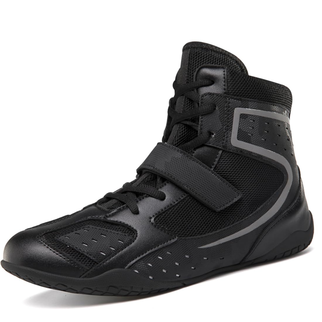 Wrestling Fighting Shoes For Adults Unisex Boxing Fitness Sports Sneakers Youth Boxing Boot Lightweight Mesh Bodybuilding Training Shoes_vogvips.com