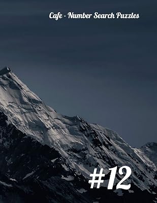 Cafe - Number Search Puzzles #12 (Volume)