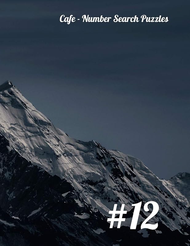 Cafe - Number Search Puzzles #12 (Volume) by Nilo Ballener