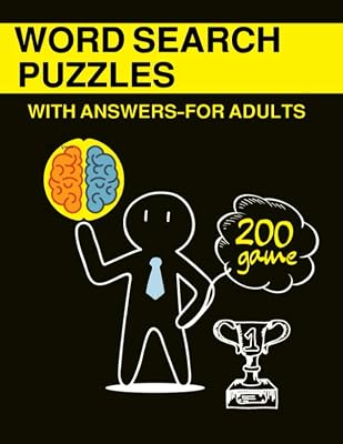 Word Search Puzzles with answers for adults: Word Search Book with answer -Crossword Puzzles and Word Searches- Adults with a Huge Supply of Puzzle- ... book 8.5 x 0.5 x 11 inches Makes searching