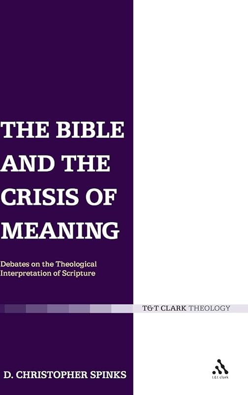 The Bible and the Crisis of Meaning: Debates on the Theological Interpretation of Scripture by Christopher Spinks