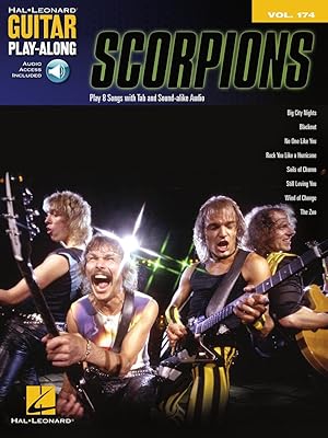 Scorpions - Guitar Play-Along Vol. 174 Book/Online Audio (Guitar Play-along, 174)