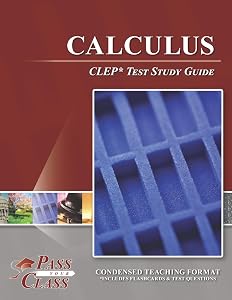 Calculus CLEP Test Study Guide