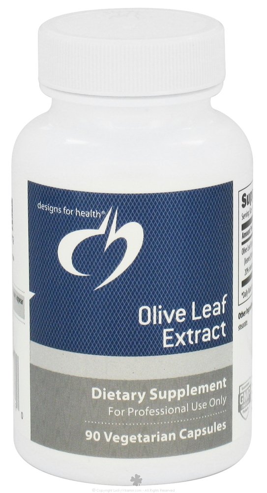 

Designs for Health - Olive Leaf Extract 500 mg 90 vcaps