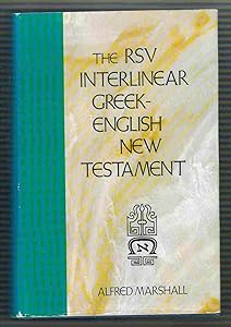 The RSV Interlinear Greek-English New Testament