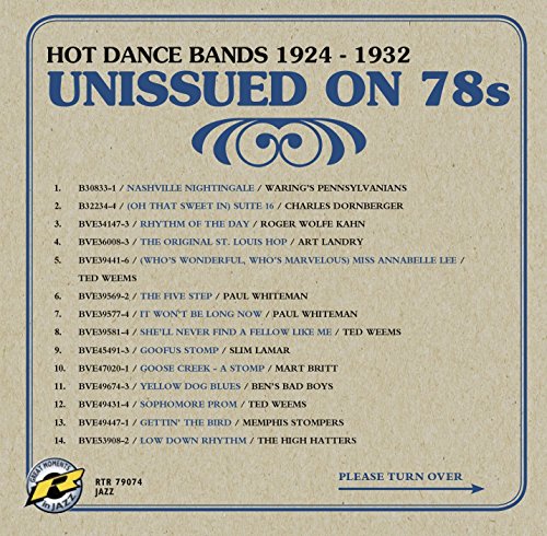 Unissued on 78s, Vol. 3