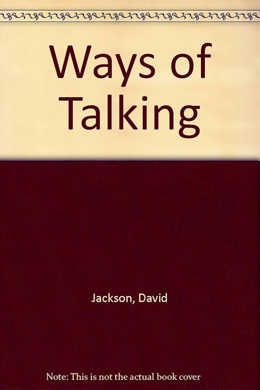 WAYS of Talking: Poems by David Jackson