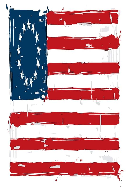 Betsy Ross Flag: 6x9 College Ruled Line Paper 150 Pages by Betsy Ross