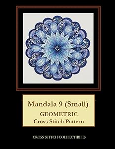 Mandala 9 (Small): Geometric Cross Stitch Pattern