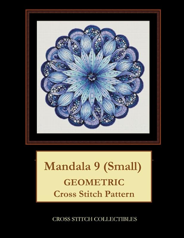 Mandala 9 (Small): Geometric Cross Stitch Pattern by Cross Stitch Collectibles