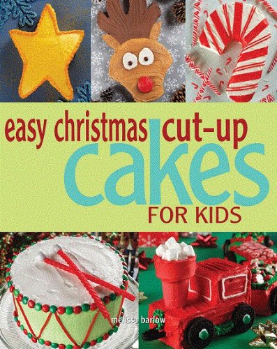 Easy Christmas Cut-up Cakes for Kids by Melissa Barlow