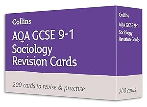 AQA GCSE 9-1 Sociology Revision Cards: Ideal for home learning, 2022 and 2023 exams (Collins GCSE Grade 9-1 Revision)