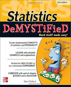 Statistics DeMYSTiFieD, 2nd Edition