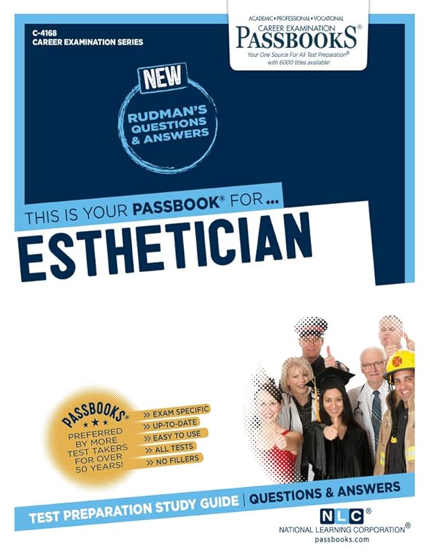 Esthetician (C-4168): Passbooks Study Guide (4168) (Career Examination Series) by National Learning Corporation