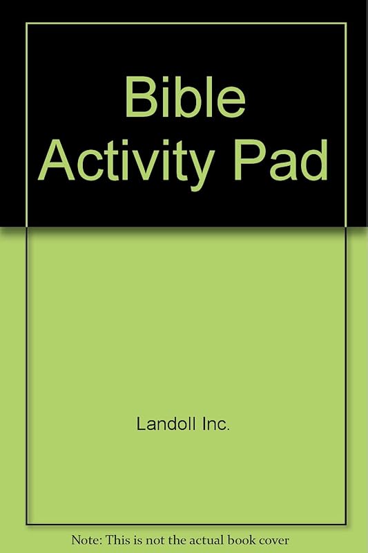 Bible Activity Pad by Landoll Inc.