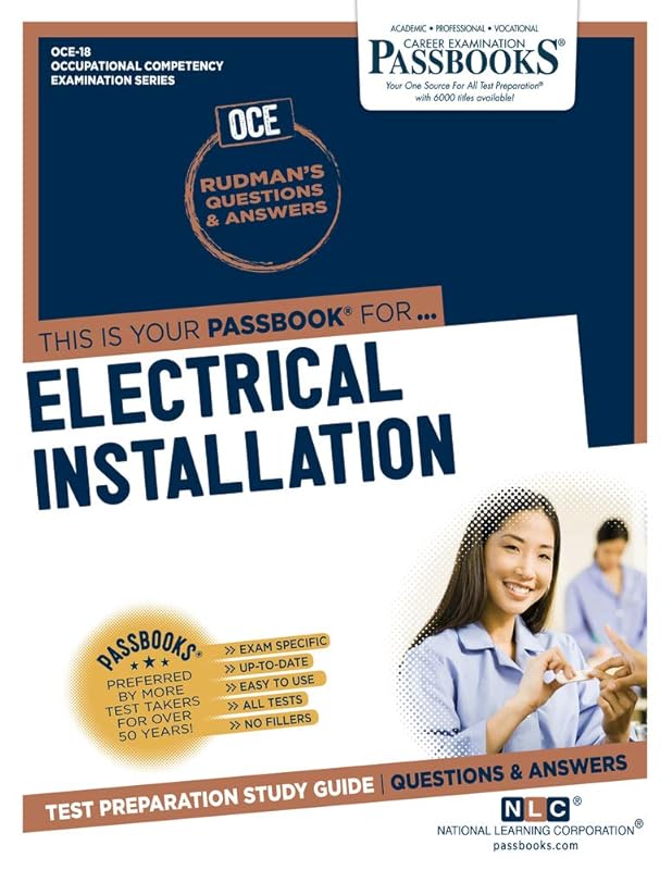 Electrical Installation (OCE-18): Passbooks Study Guide (18) by National Learning Corporation