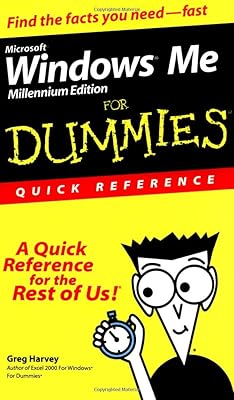 Windows Me For Dummies Quick Ref