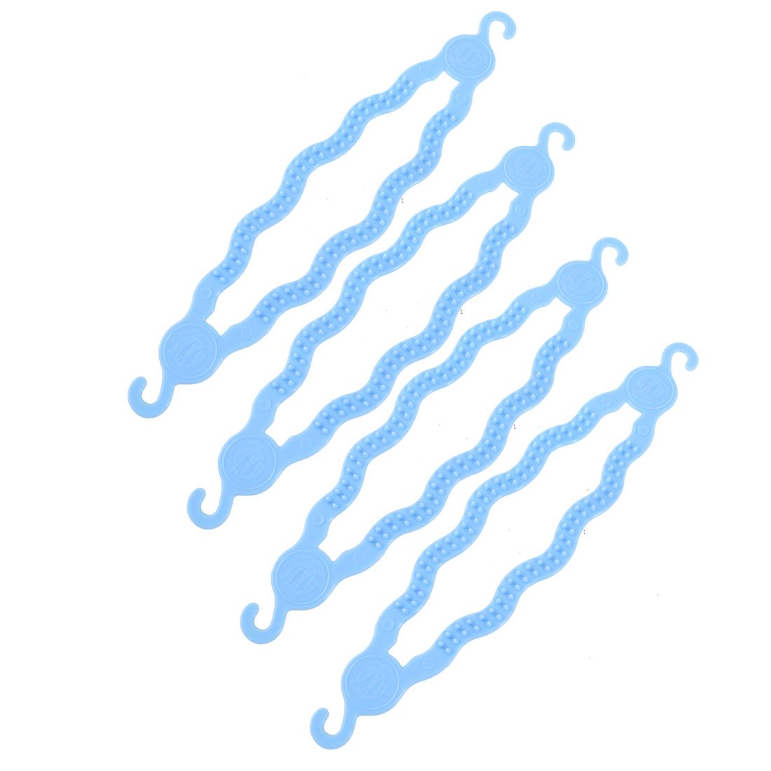 

4 Pcs Hair Twist Blue Braid Tool Ponytail Bun Holder Clips for Girl