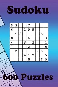 Sudoku Puzzle Book: For Travel, 600 Sudoku Puzzles by Zyne Publishing