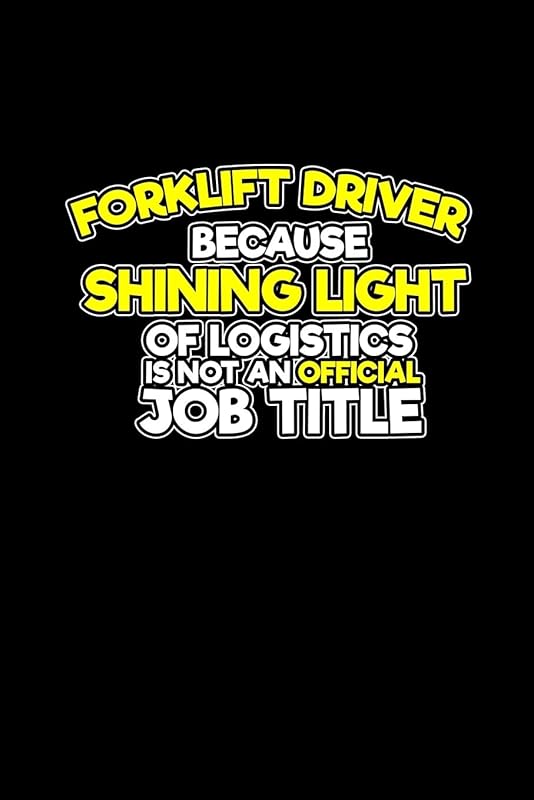 Forklif Driver because shining light of logistics is not an official job title: 110 Game Sheets - 660 Tic-Tac-Toe Blank Games | Soft Cover Book for ... x 22.86 cm | Single Player | Funny Great Gift by Till Wiek