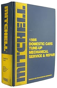 1986 Mitchell Domestic Cars Tune-Up Mechanical Service & Repair