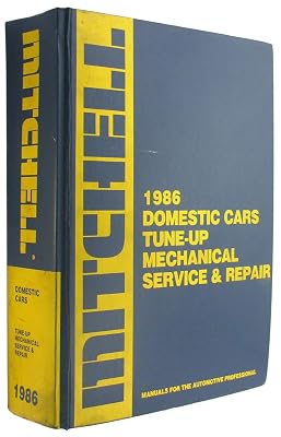 1986 Mitchell Domestic Cars Tune-Up Mechanical Service & Repair