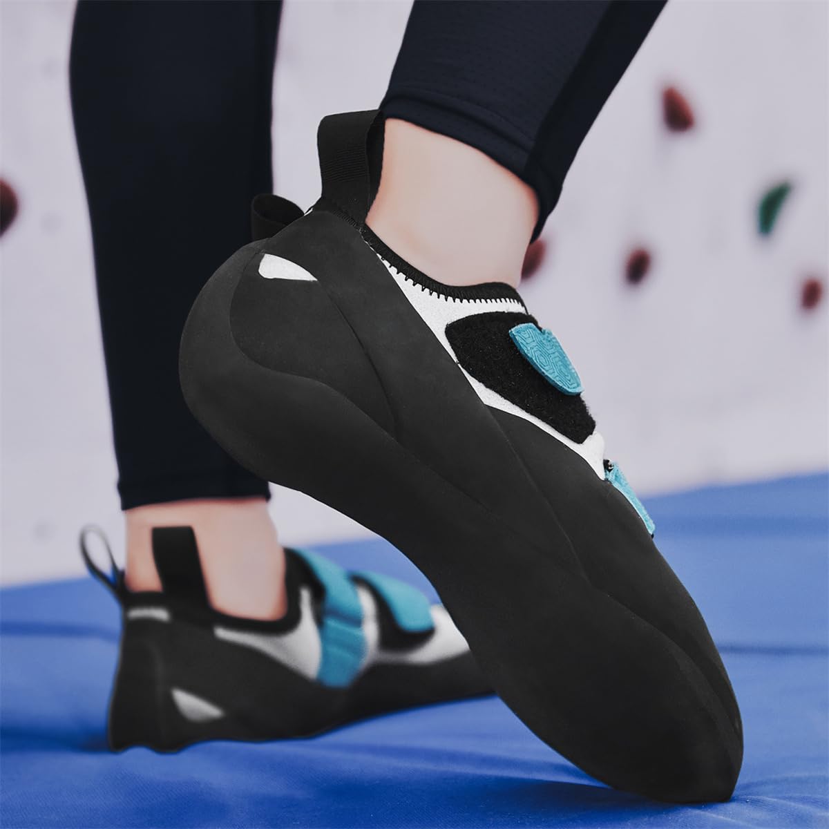 Women Men Rock Wall Climbing Shoes, Kids Child Beginners Bouldering Shoes Comfortable Indoor Climbing Shoes_vogvips.com
