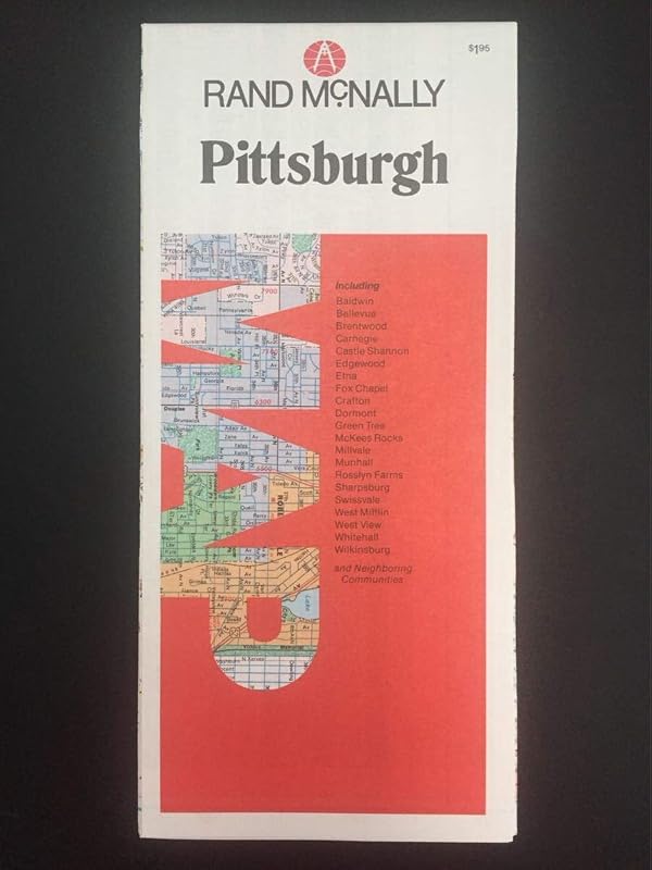 Pittsburgh/City Map/25 by Rand McNally